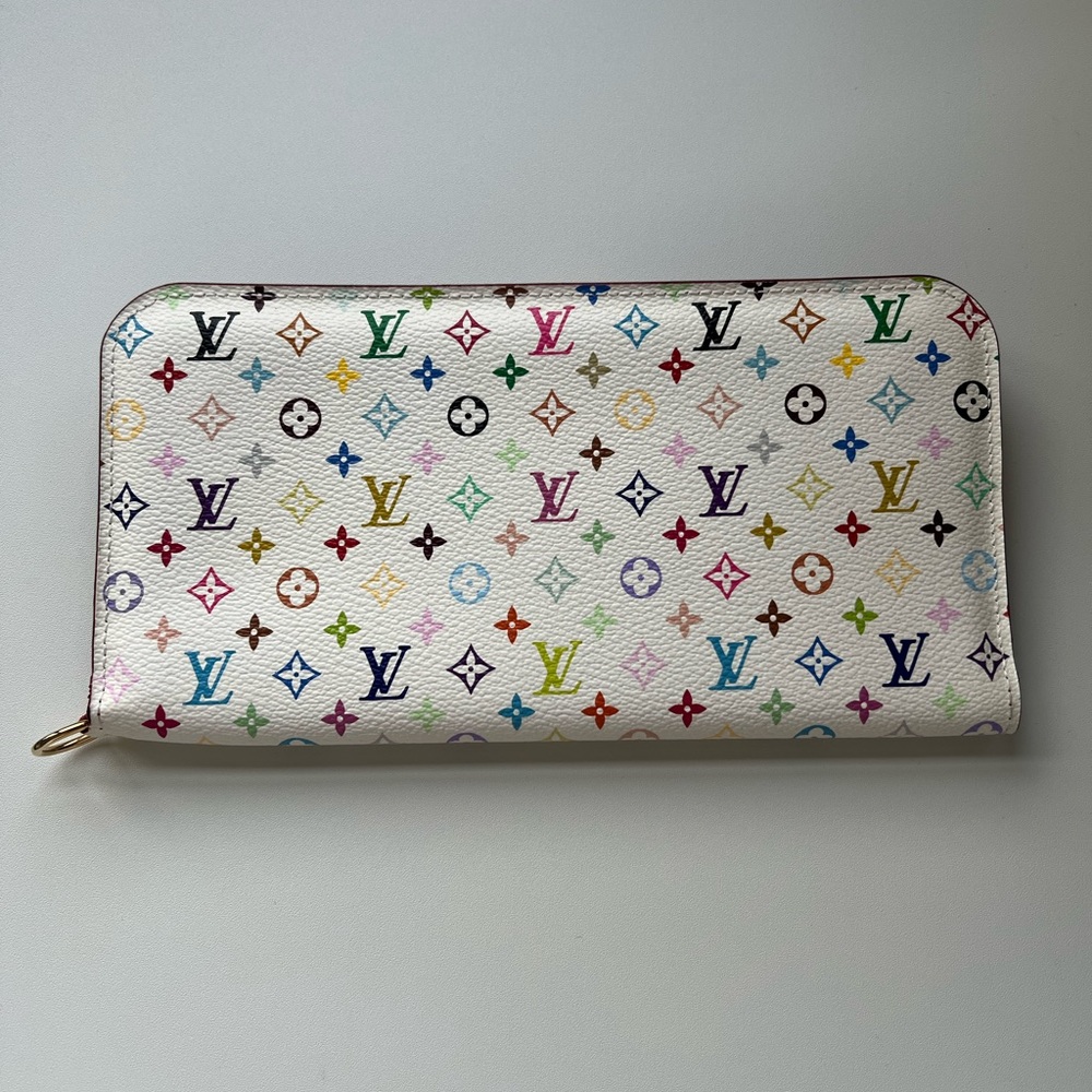 Louis Vuitton Multicolor Insolite Wallet White